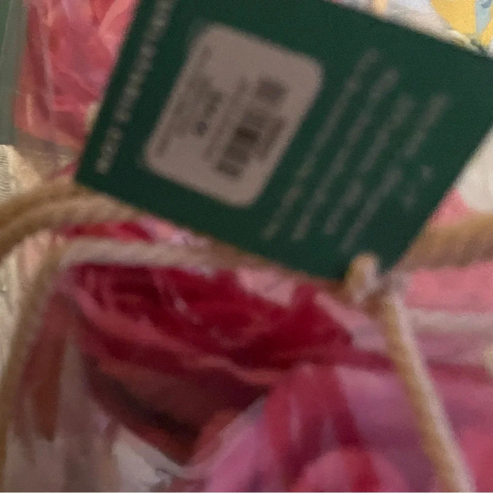 NWT Sur La Table Oversized Bloomed Rose Napkin Rings, Box of 4